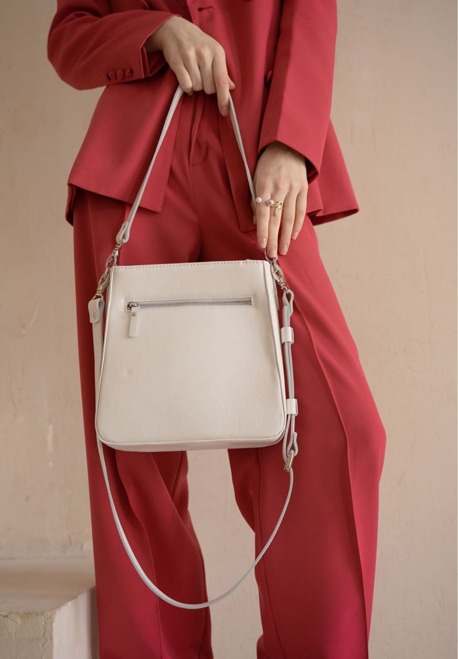 white leather bag for women in toronto