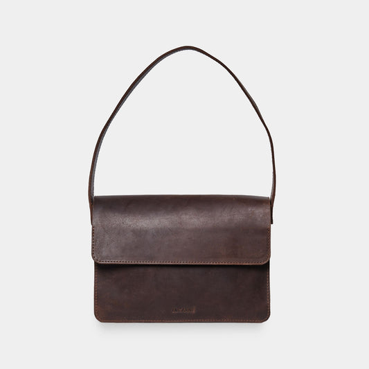 brown leather bag for women and men