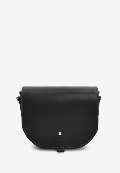 black leather shoulder bag for women, leather shoulder bag for work, Single strap shoulder bag, Leather satchel bag, Minimalist leather shoulder bag, Genuine leather shoulder bag